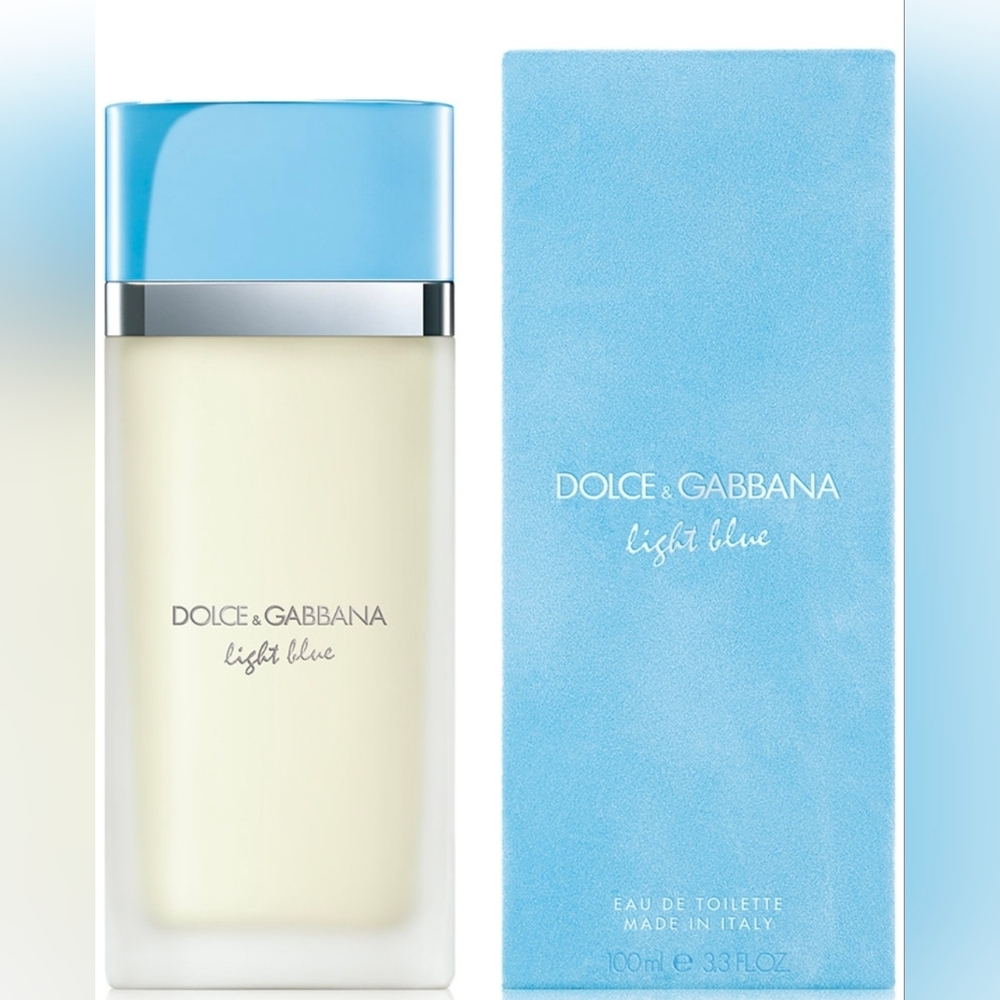 Dolce & Gabbana Light Blue Bottle with Blue Box